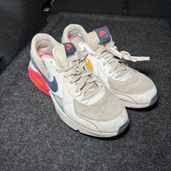 Men’s Nike Air Max Excee in Turquoise Orange and White Size 10.5 - Picture 1 of 4